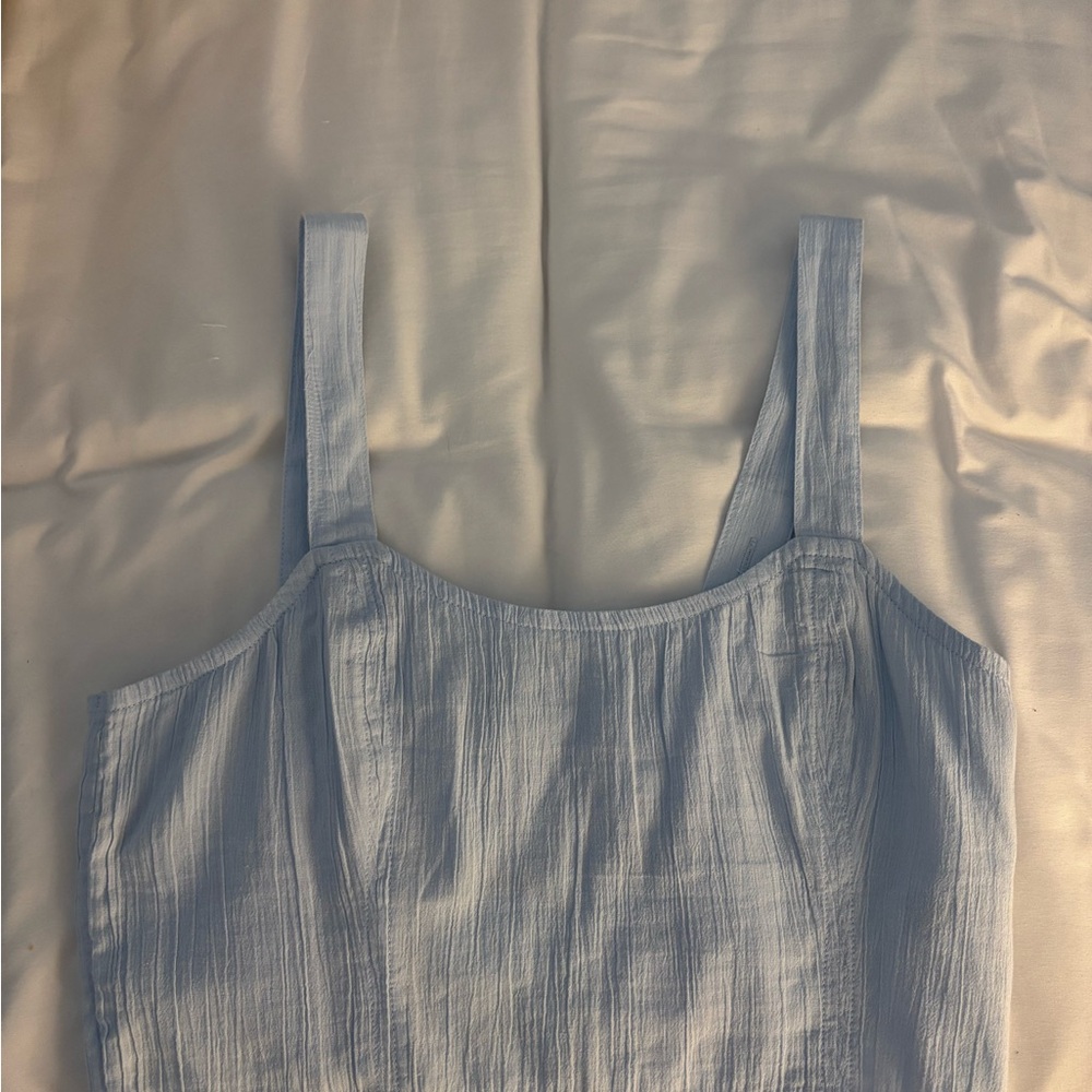 cute light blue crop